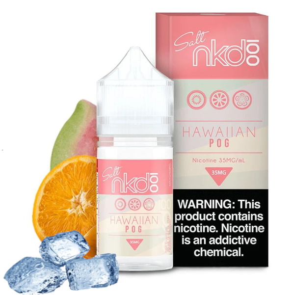 Hawaiian Pog Ice Naked Salt Ml Vape Inga